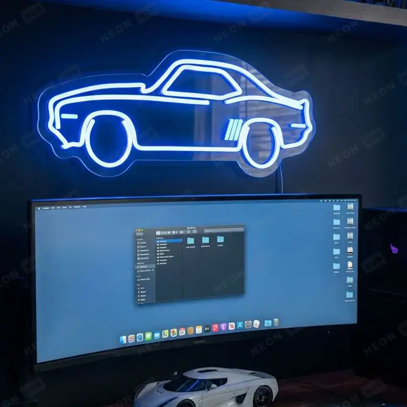 Неоновая вывеска CHEVROLET CAMARO Z/28 — вид 2