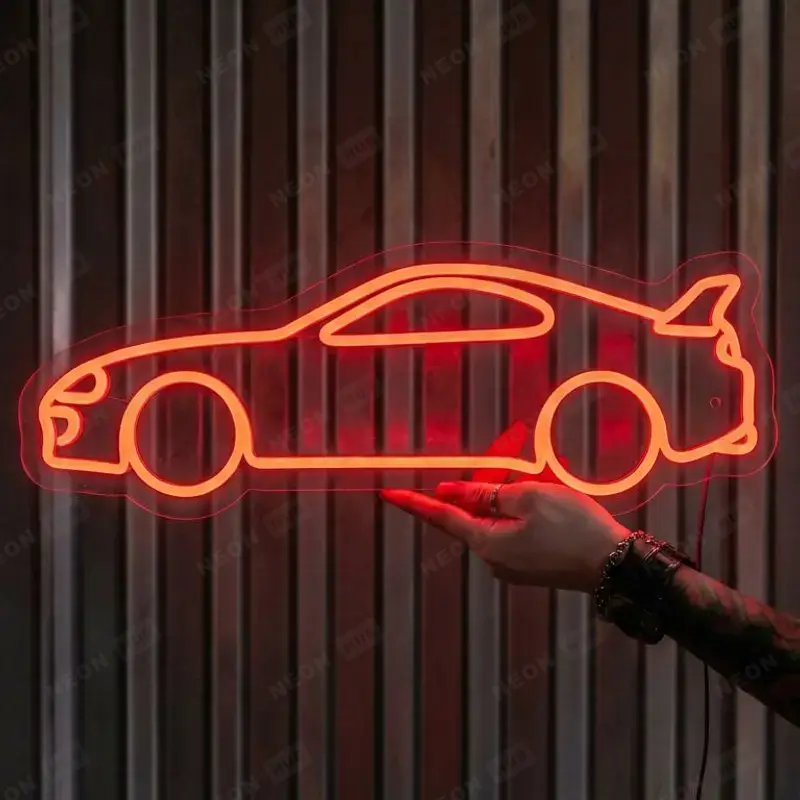 Неоновая вывеска TOYOTA SUPRA A80