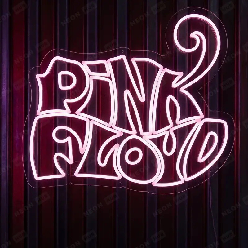 Неоновая вывеска Pink Floyd