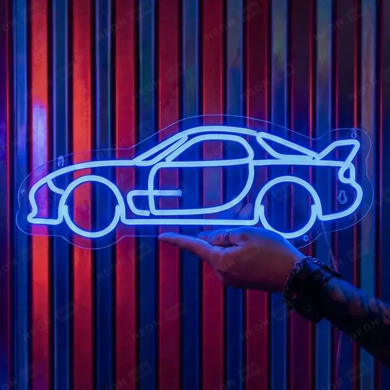 Неоновая вывеска MAZDA RX-7 FD