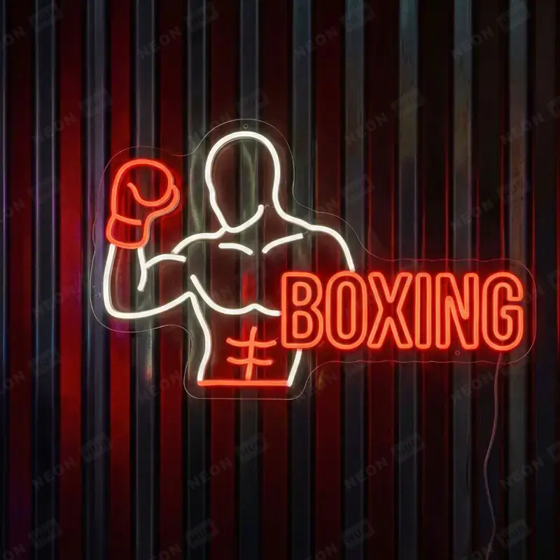 Неоновая вывеска Boxing 1